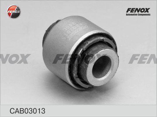 Fenox CAB03013 - Сайлентблок, рычаг подвески колеса www.autospares.lv