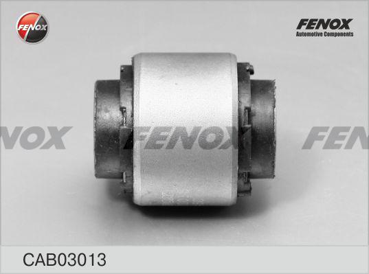 Fenox CAB03013 - Сайлентблок, рычаг подвески колеса www.autospares.lv