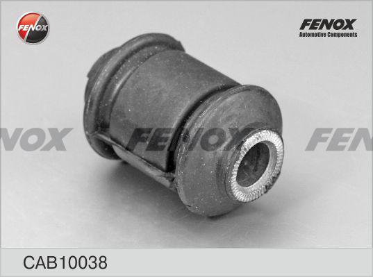 Fenox CAB10038 - Сайлентблок, рычаг подвески колеса www.autospares.lv