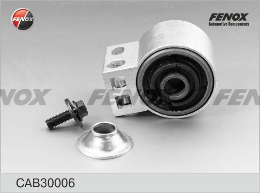 Fenox CAB30006 - Сайлентблок, рычаг подвески колеса www.autospares.lv