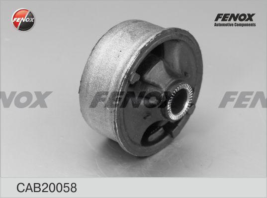 Fenox CAB20058 - Сайлентблок, рычаг подвески колеса www.autospares.lv