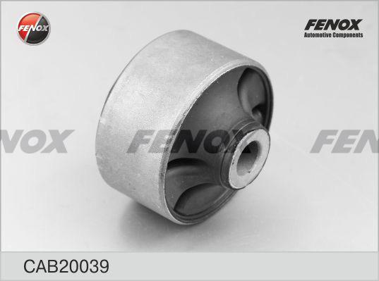 Fenox CAB20039 - Bush of Control / Trailing Arm www.autospares.lv