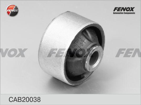 Fenox CAB20038 - Сайлентблок, рычаг подвески колеса www.autospares.lv