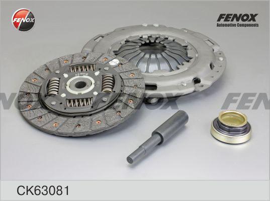 Fenox CK63081 - Комплект сцепления www.autospares.lv