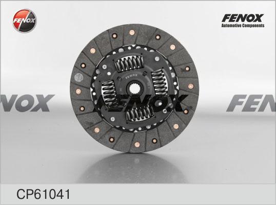 Fenox CP61041 - Диск сцепления, фрикцион www.autospares.lv