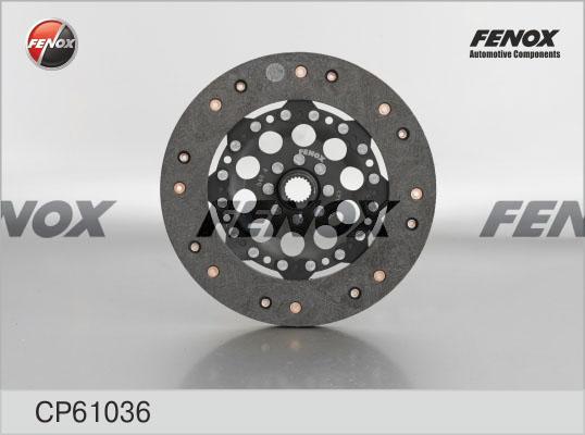 Fenox CP61036 - Clutch Disc www.autospares.lv