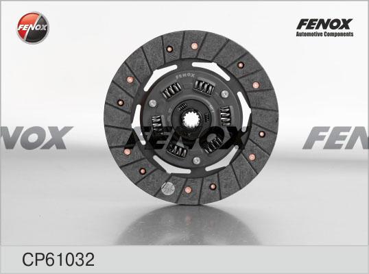 Fenox CP61032 - Диск сцепления, фрикцион www.autospares.lv