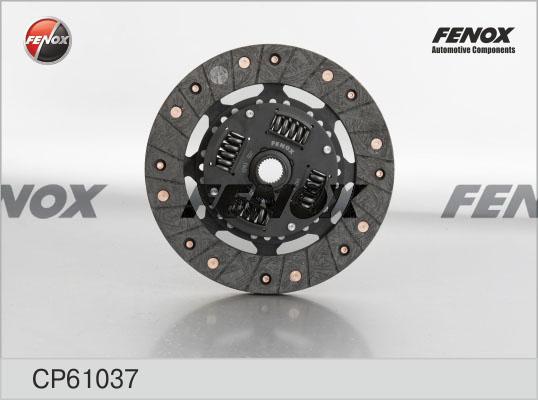 Fenox CP61037 - Диск сцепления, фрикцион www.autospares.lv