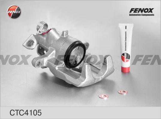 Fenox CTC4105 - Комплект корпуса скобы тормоза www.autospares.lv