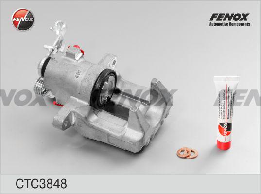 Fenox CTC3848 - Комплект корпуса скобы тормоза www.autospares.lv