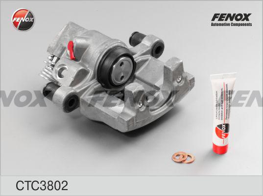 Fenox CTC3802 - Комплект корпуса скобы тормоза www.autospares.lv