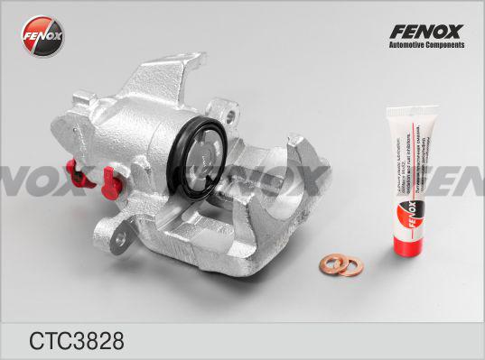 Fenox CTC3828 - Комплект корпуса скобы тормоза www.autospares.lv