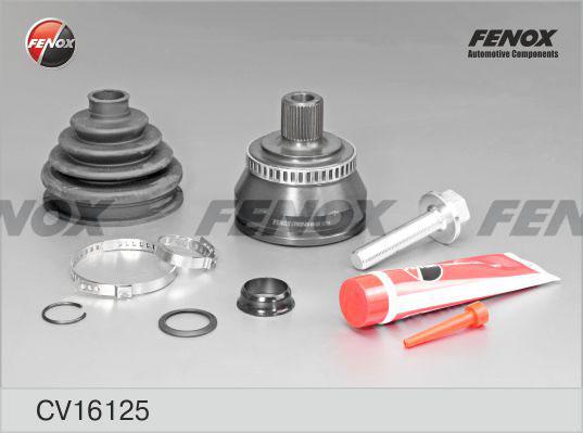 Fenox CV16125 - Шарнирный комплект, ШРУС, приводной вал www.autospares.lv