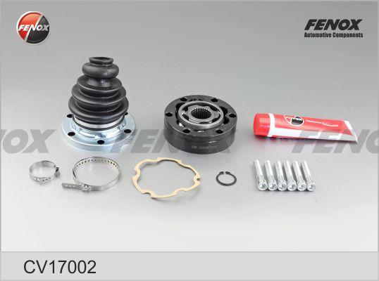 Fenox CV17002 - Шарнирный комплект, ШРУС, приводной вал www.autospares.lv