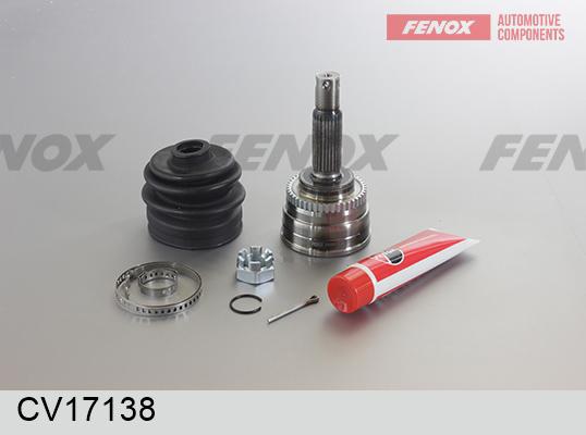 Fenox CV17138 - Šarnīru komplekts, Piedziņas vārpsta autospares.lv