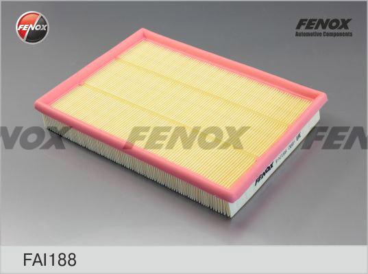 Fenox FAI188 - Воздушный фильтр, двигатель www.autospares.lv