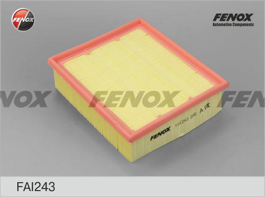 Fenox FAI243 - Gaisa filtrs autospares.lv