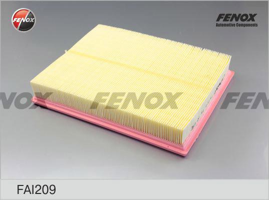 Fenox FAI209 - Воздушный фильтр, двигатель www.autospares.lv