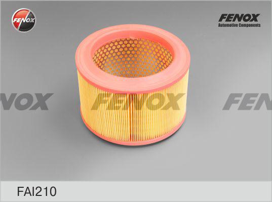 Fenox FAI210 - Air Filter, engine www.autospares.lv