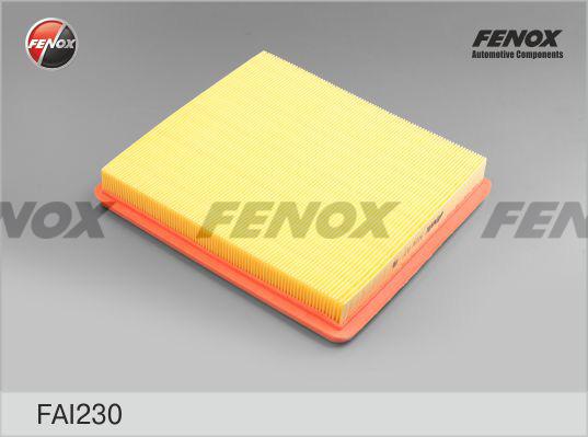 Fenox FAI230 - Воздушный фильтр, двигатель www.autospares.lv