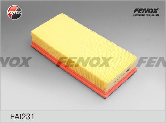 Fenox FAI231 - Gaisa filtrs autospares.lv