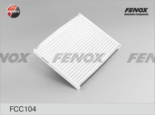 Fenox FCC104 - Filtrs, Salona telpas gaiss autospares.lv