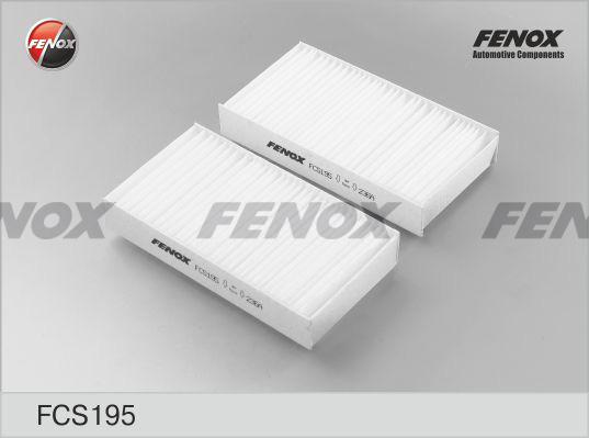 Fenox FCS195 - Filtrs, Salona telpas gaiss autospares.lv