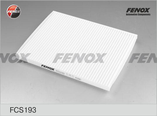 Fenox FCS193 - Filtrs, Salona telpas gaiss autospares.lv