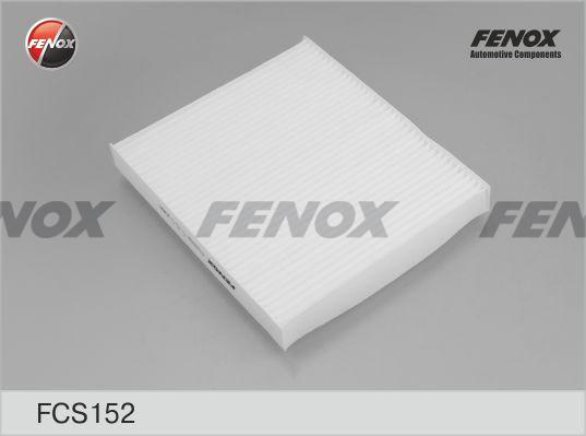 Fenox FCS152 - Filter, interior air www.autospares.lv