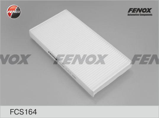 Fenox FCS164 - Фильтр воздуха в салоне www.autospares.lv