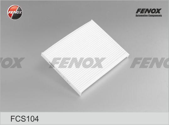 Fenox FCS104 - Filtrs, Salona telpas gaiss www.autospares.lv