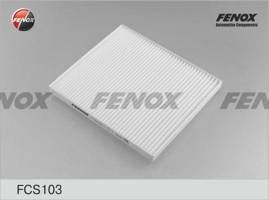 Fenox FCS103 - Filtrs, Salona telpas gaiss www.autospares.lv