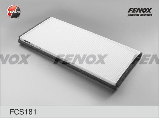 Fenox FCS181 - Filtrs, Salona telpas gaiss www.autospares.lv