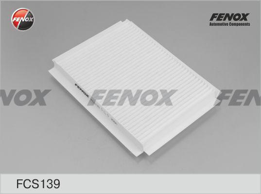 Fenox FCS139 - Filtrs, Salona telpas gaiss www.autospares.lv