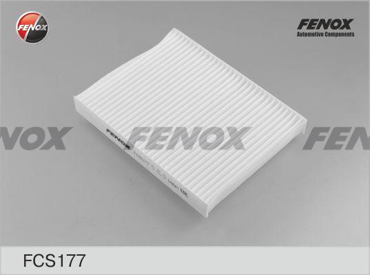 Fenox FCS177 - Фильтр воздуха в салоне www.autospares.lv