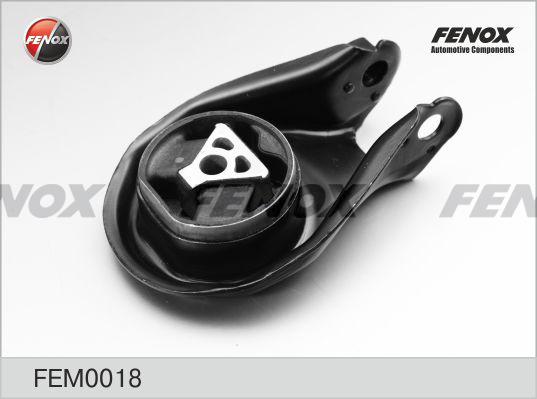 Fenox FEM0018 - Подушка, опора, подвеска двигателя www.autospares.lv