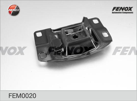 Fenox FEM0020 - Подушка, опора, подвеска двигателя www.autospares.lv