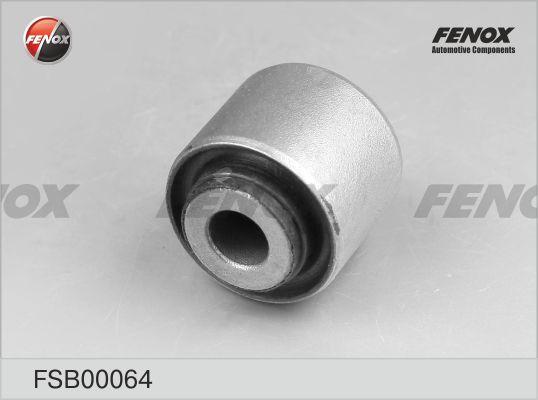 Fenox FSB00064 - Сайлентблок, рычаг подвески колеса www.autospares.lv