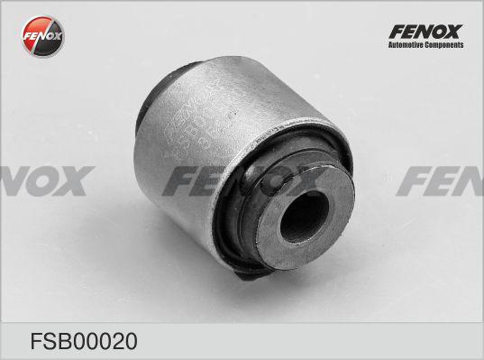 Fenox FSB00020 - Сайлентблок, рычаг подвески колеса www.autospares.lv