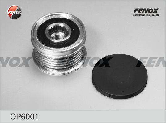 Fenox OP6001 - Pulley, alternator, freewheel clutch www.autospares.lv