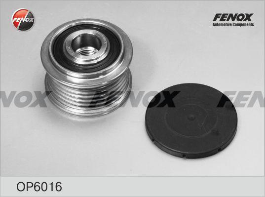 Fenox OP6016 - Шкив генератора, муфта www.autospares.lv