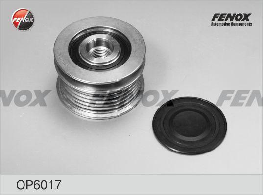 Fenox OP6017 - Pulley, alternator, freewheel clutch www.autospares.lv