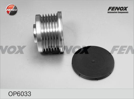 Fenox OP6033 - Pulley, alternator, freewheel clutch www.autospares.lv