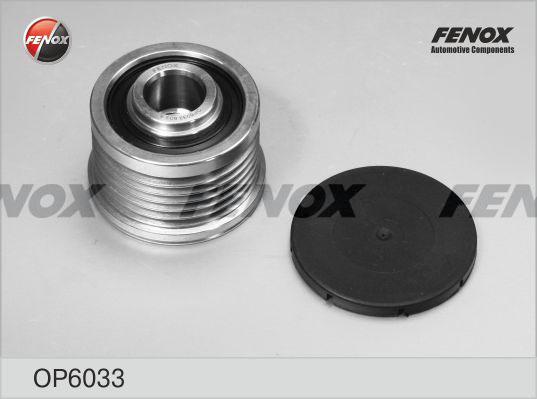 Fenox OP6033 - Piedziņas skriemelis, Ģenerators www.autospares.lv