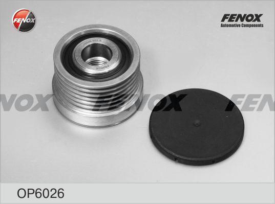 Fenox OP6026 - Piedziņas skriemelis, Ģenerators autospares.lv