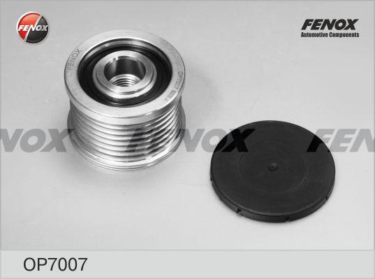 Fenox OP7007 - Pulley, alternator, freewheel clutch www.autospares.lv