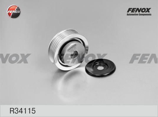 Fenox R34115 - Ролик, поликлиновый ремень www.autospares.lv