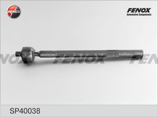 Fenox SP40038 - Осевой шарнир, рулевая тяга www.autospares.lv