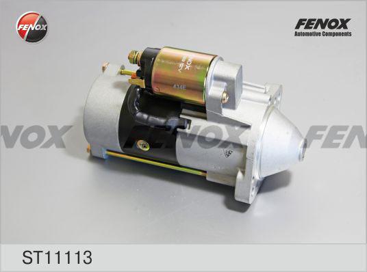 Fenox ST11113 - Стартер www.autospares.lv