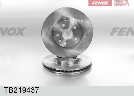 Fenox TB219437 - Bremžu diski www.autospares.lv